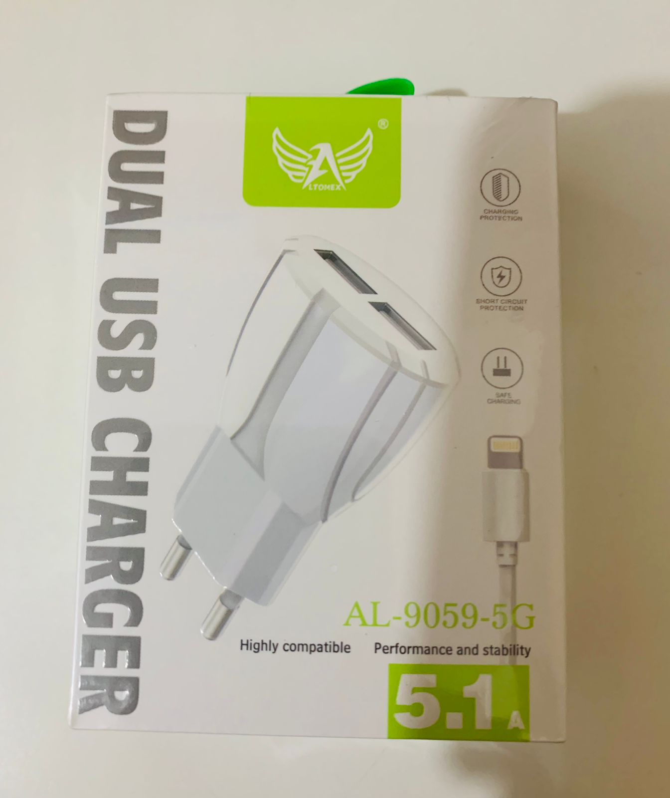  - Carregadores    Cod. CARREGADOR IPHONE 2 ENTRADAS USB AL-9059-5G 